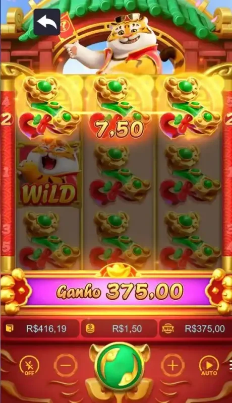 Tela do Jogo Fortune Tiger no Celular